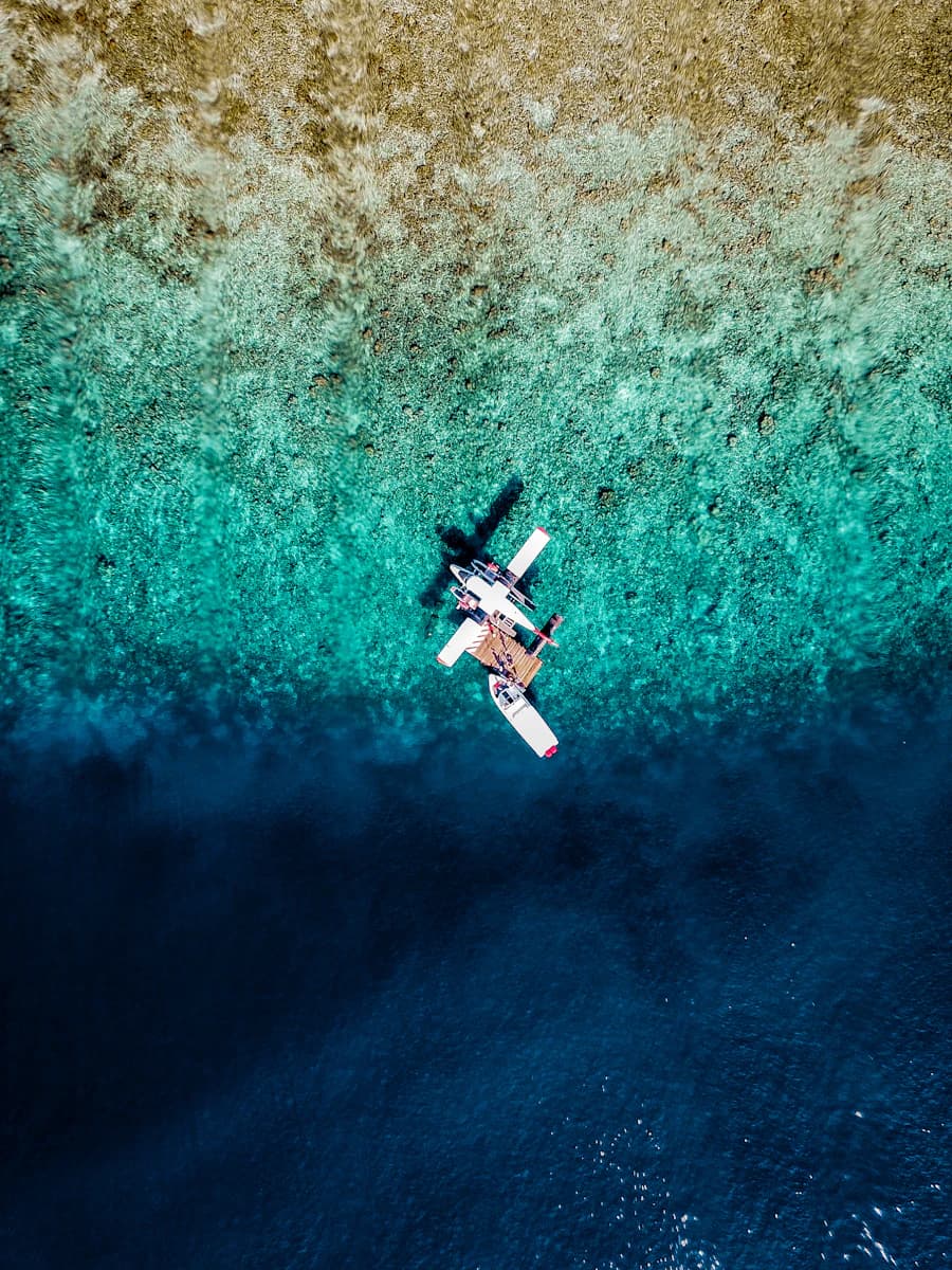 Island hopping by seaplane