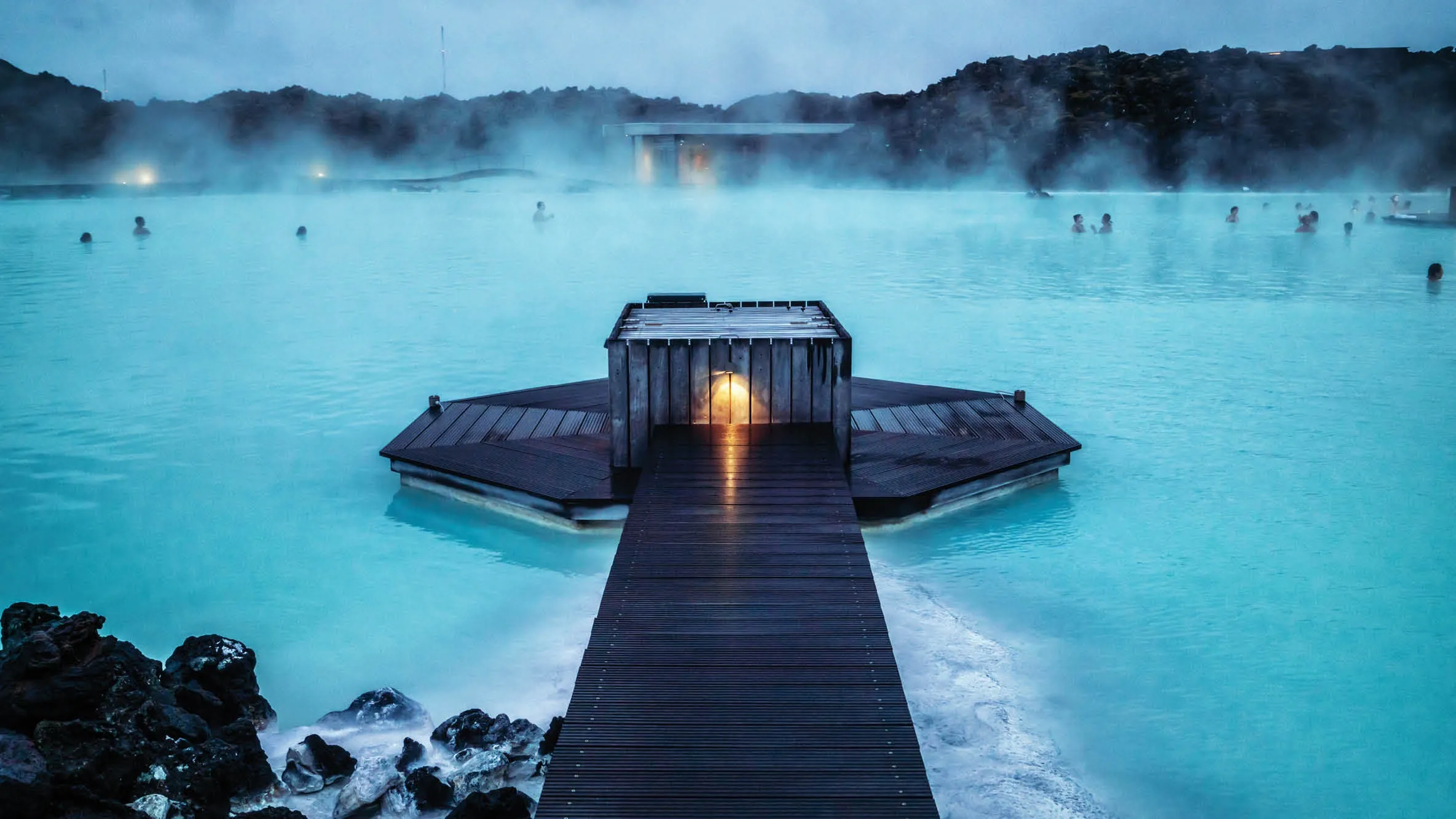 Relax in Iceland’s iconic Blue Lagoon