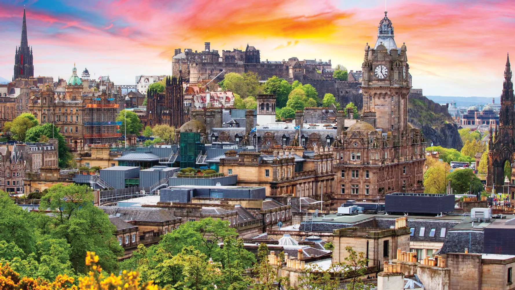 Ride through Edinburgh’s old and new treasures