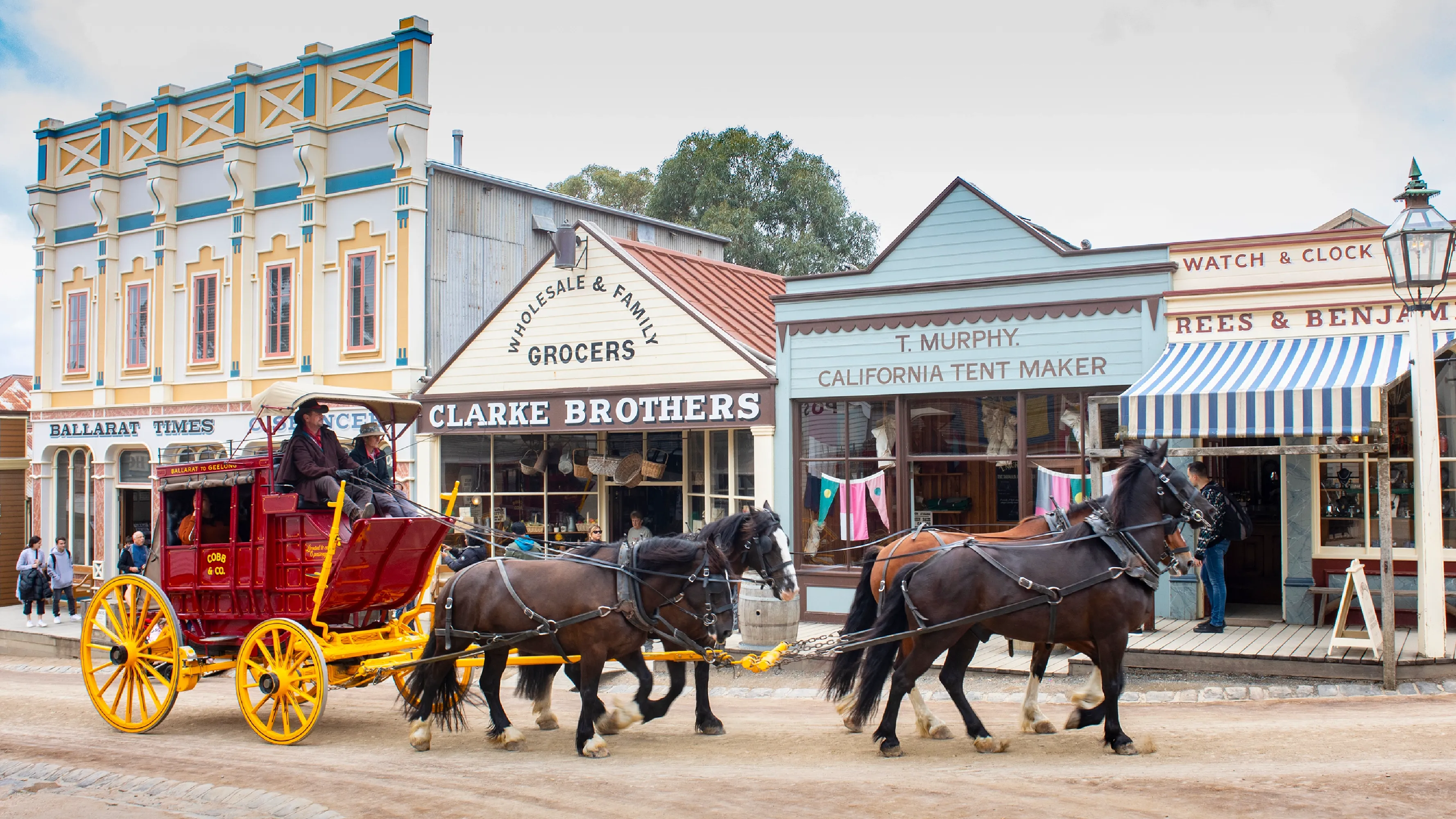 Discover gold rush life at Sovereign Hill
