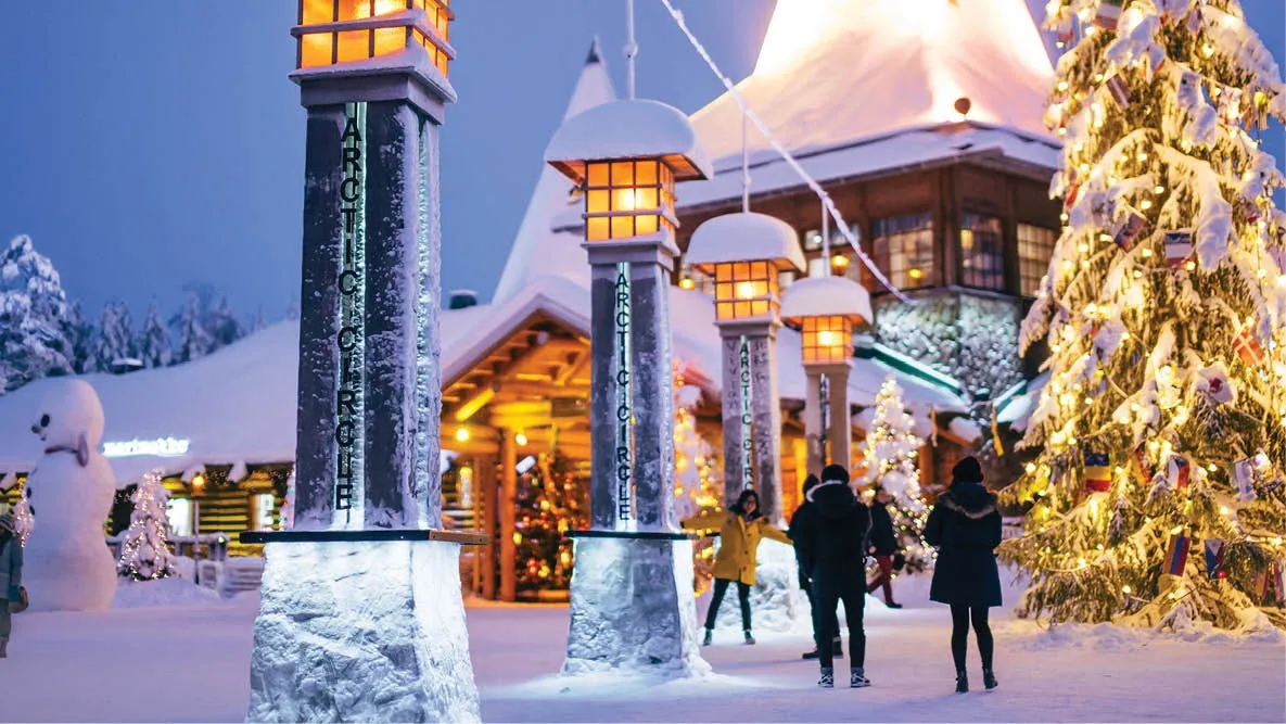 Step across the majestic Arctic Circle